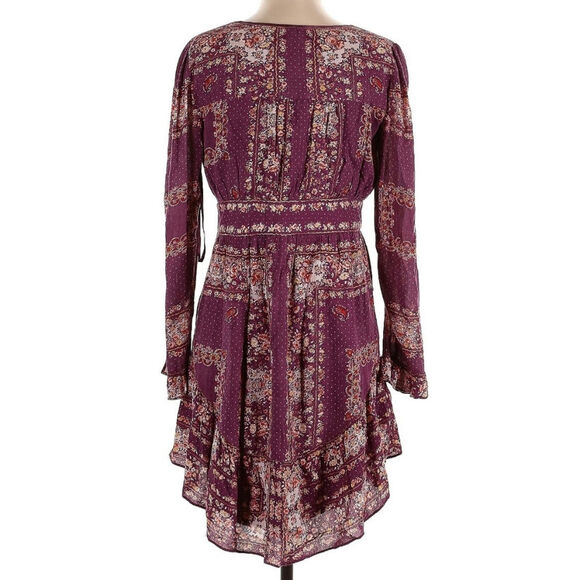 Free People Bridgette Small Long Sleeve Boho Dress - Picture 4 of 11